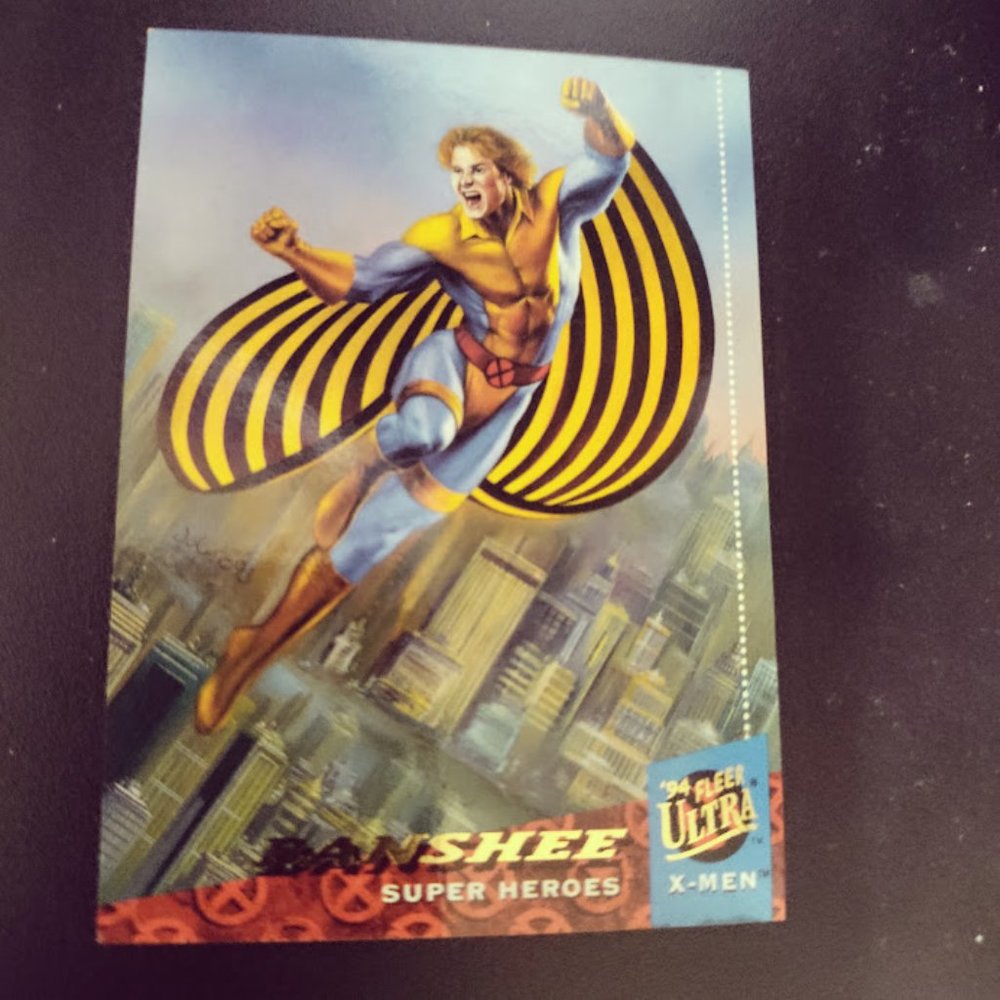 94 Fleer Ultra X-Men BANSHEE Super Heroes Trading Card